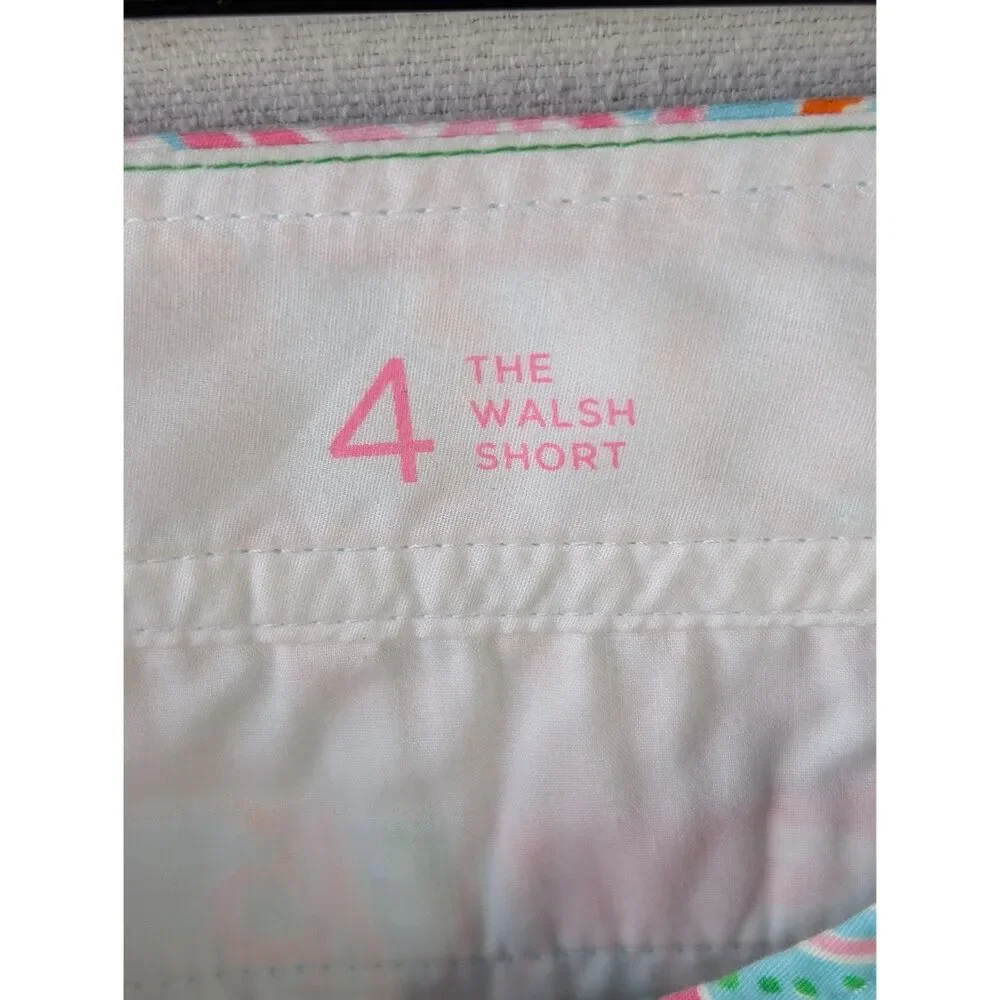 Lilly Pulitzer Walsh Short Jellyfish Design Pink and Blue Women's Size 4 - Picture 6 of 9